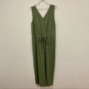 Olive Green Jumpsuit